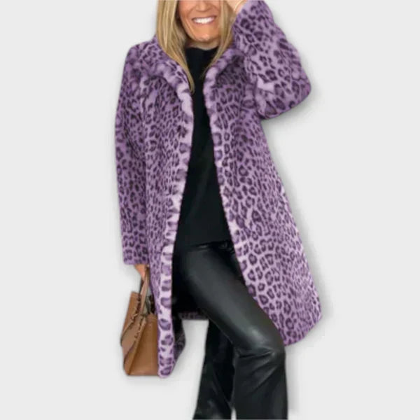 Leopard print coats