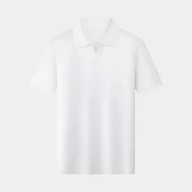 Short Sleeve Polo Without Buttons Daily - Alder & Voss