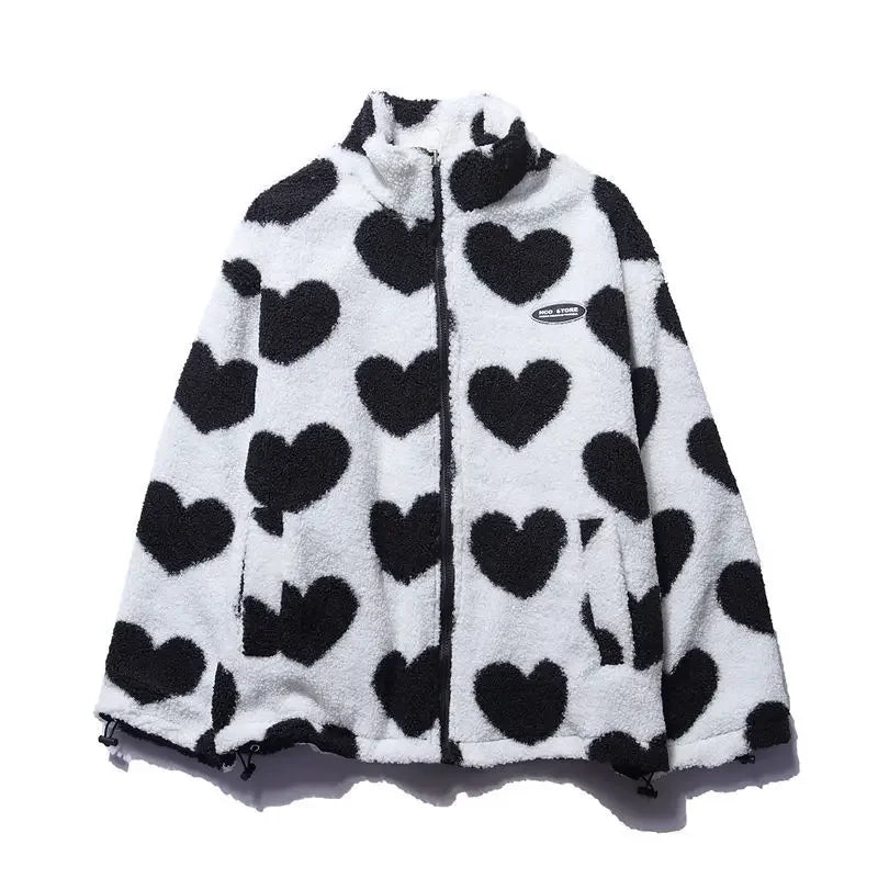 Riley™ | Reversible Cozy Heart Jacket