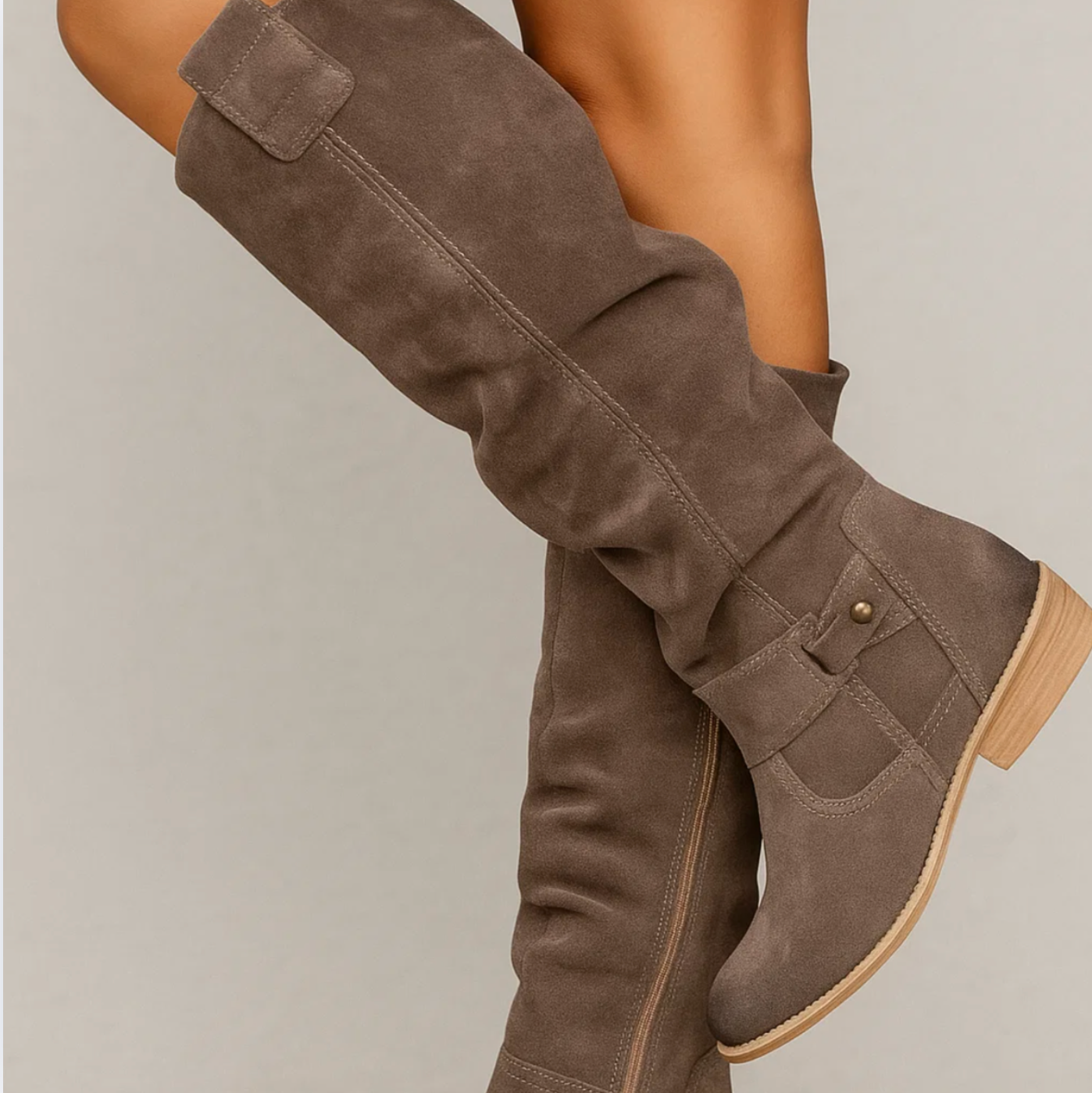 Brynn | Chic Suede Boots Perfect for Any Occasion