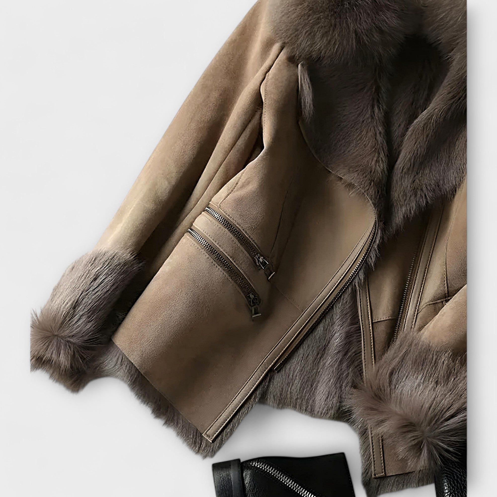 Sheepskin jacket