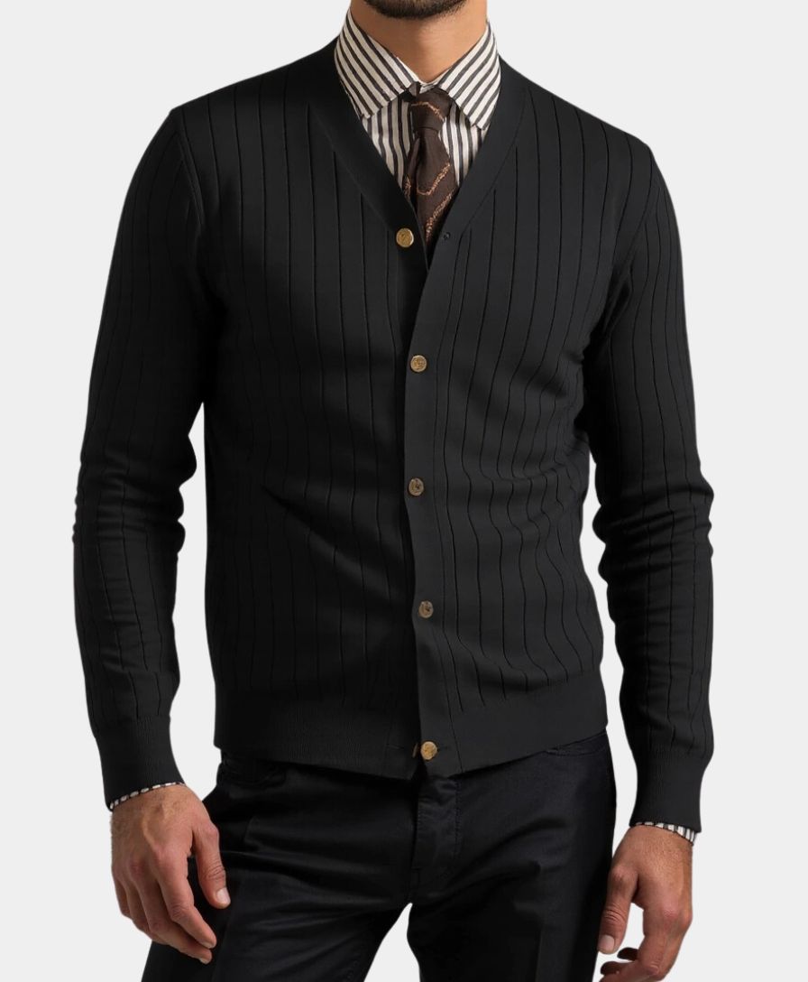 Casual Knit Cardigan - Alder & Voss