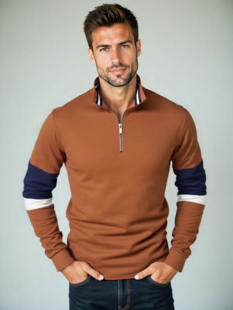 Hooded Sweatshirt with Zipper - Alder & Voss