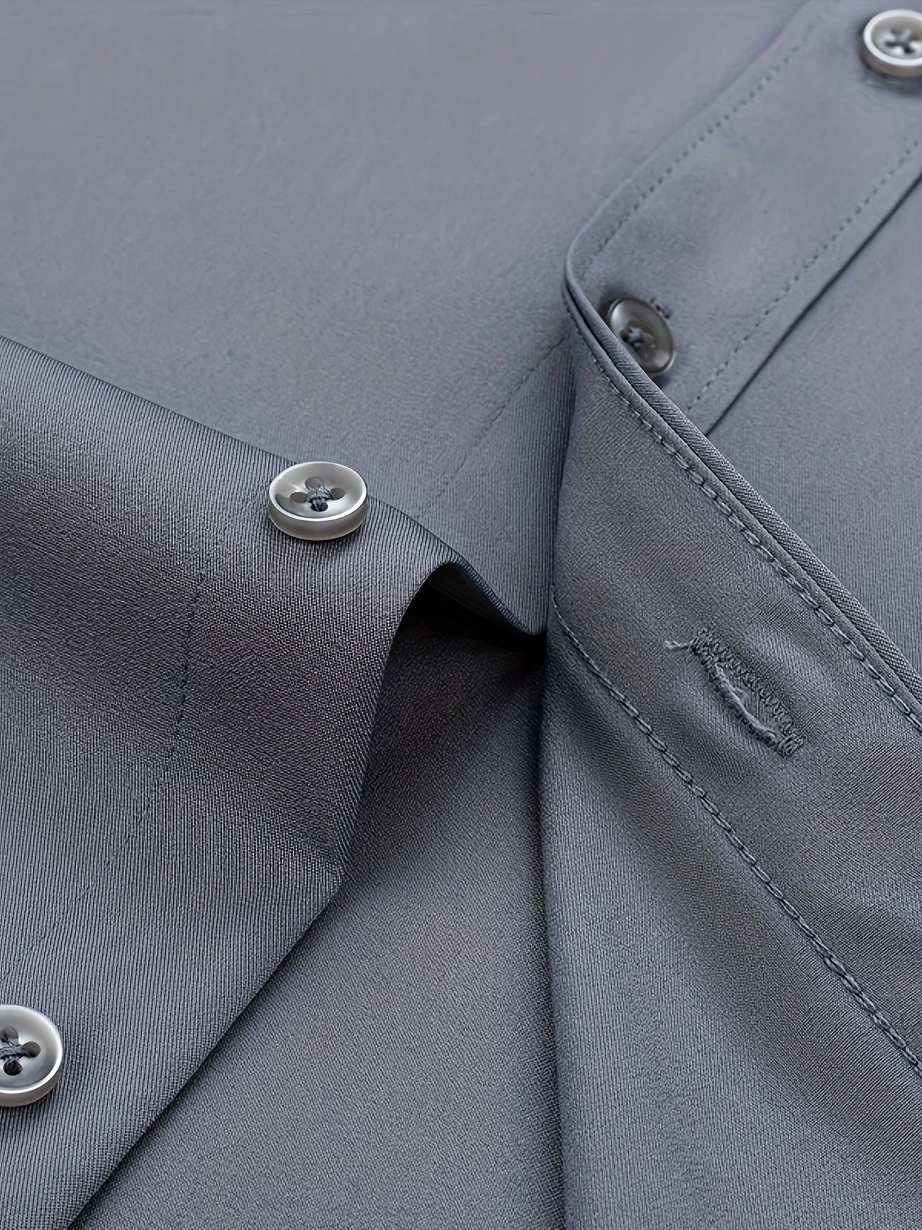 Lenoir™ | Elegant long-sleeve shirt with buttons