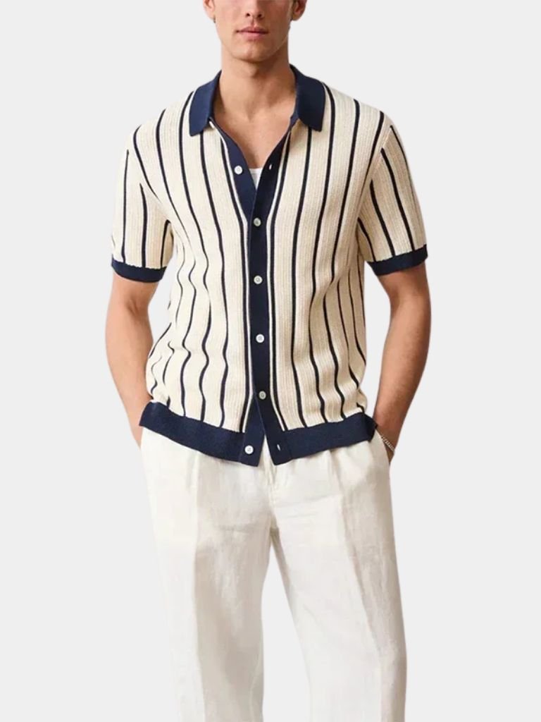 Atlantic Frame Knit Polo – Alder & Voss