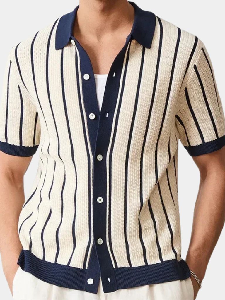 Atlantic Frame Knit Polo – Alder & Voss