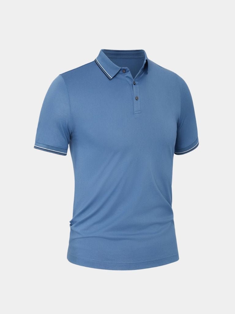 Classic Azure Polo – Alder & Voss