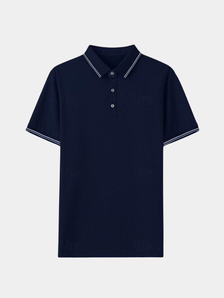 Classic Azure Polo – Alder & Voss