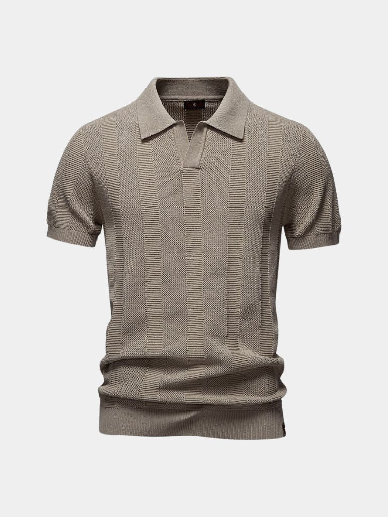 Old Beige Polo - Alder & Voss