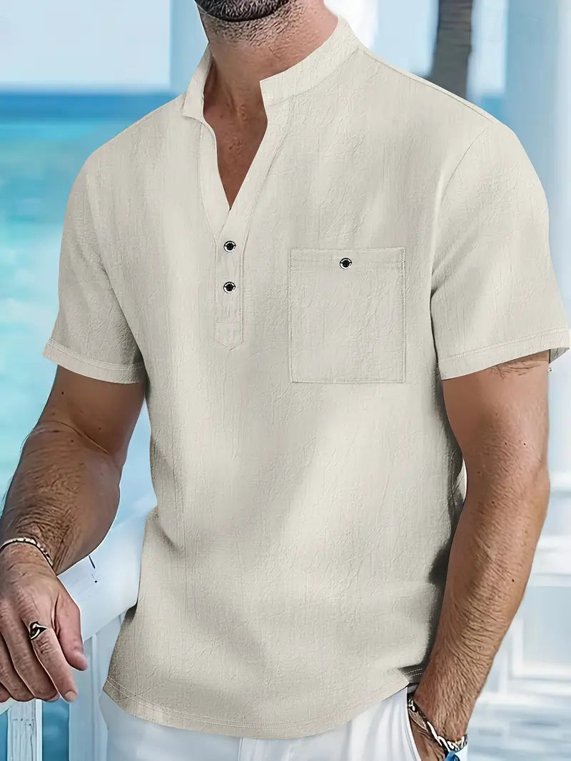 Lenoir™ | Elegant Short-Sleeve Shirt