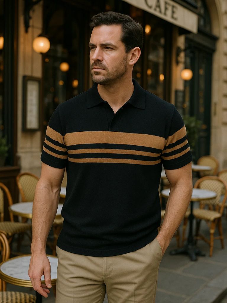 Caramel Lineage Polo – Alder & Voss