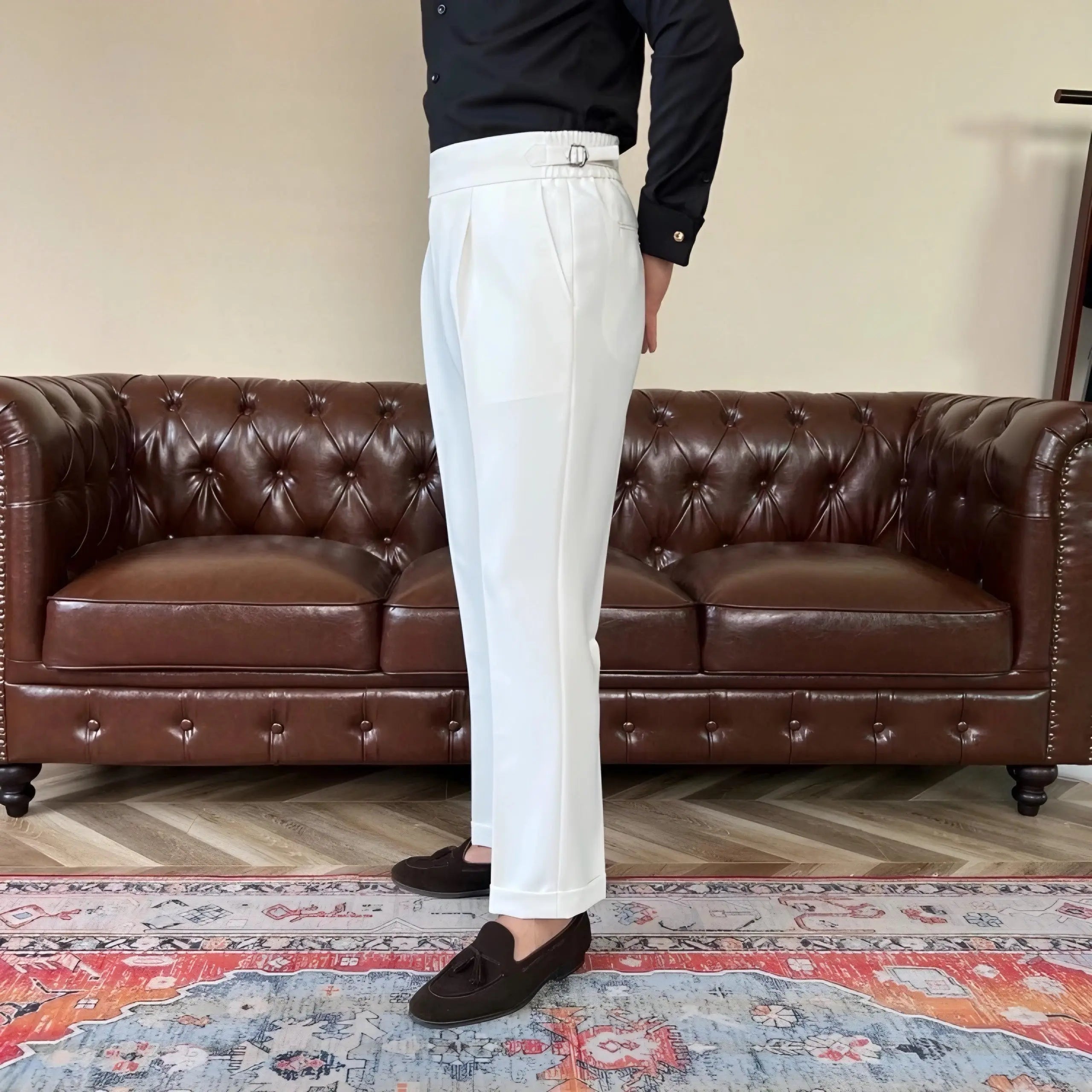 Classic Elastic Pants Sidetab Italia
