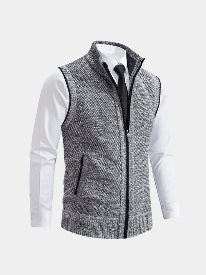 Bronislaw - Elegant Vest With Full Zip