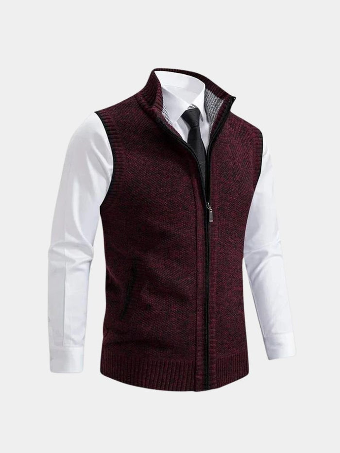Bronislaw - Elegant Vest With Full Zip