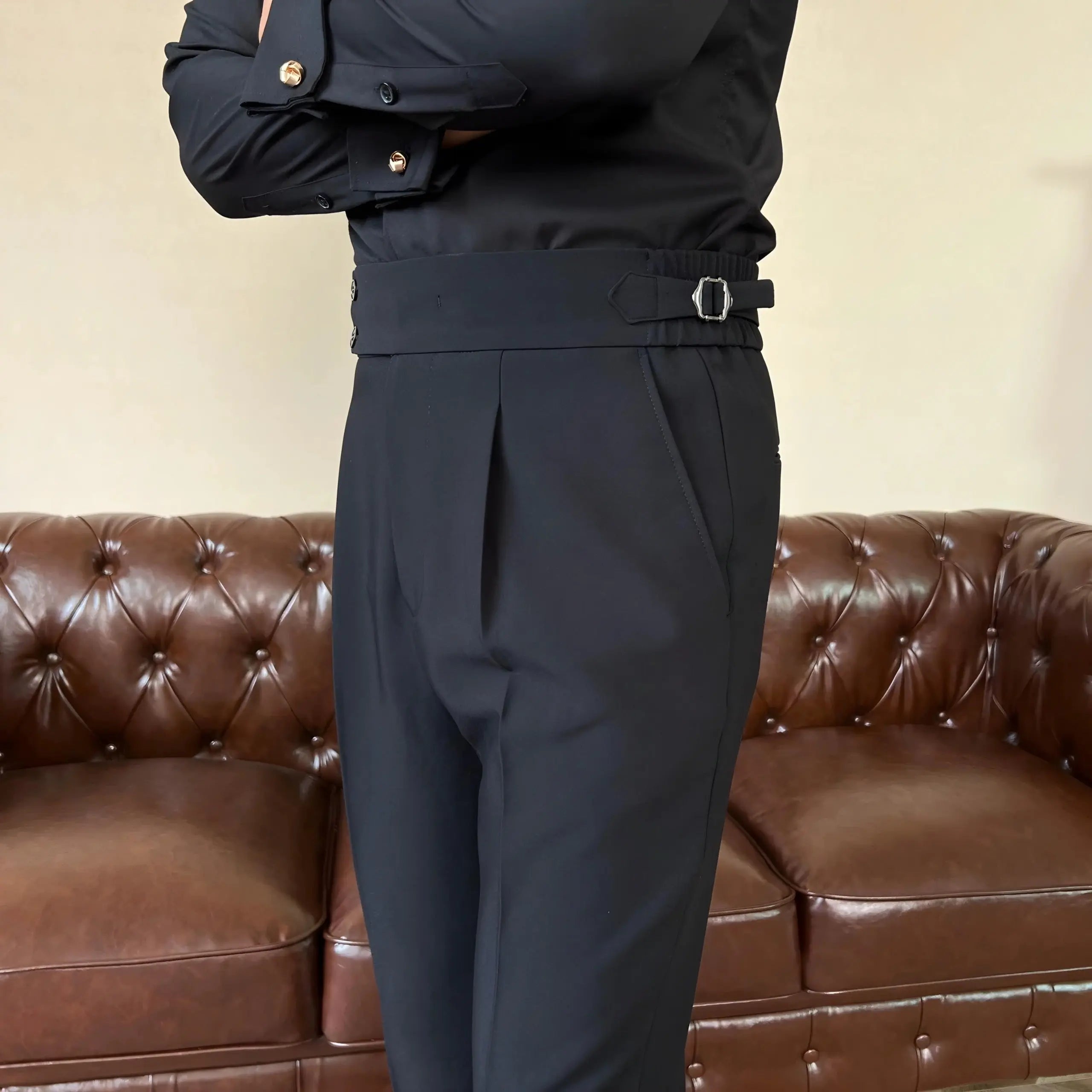 Classic Elastic Pants Sidetab Italia