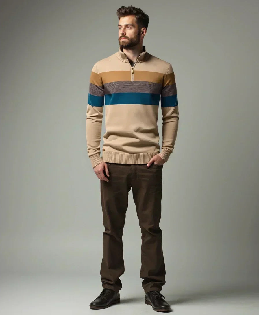 Minimalist Beanie with High Collar - Alder & Voss