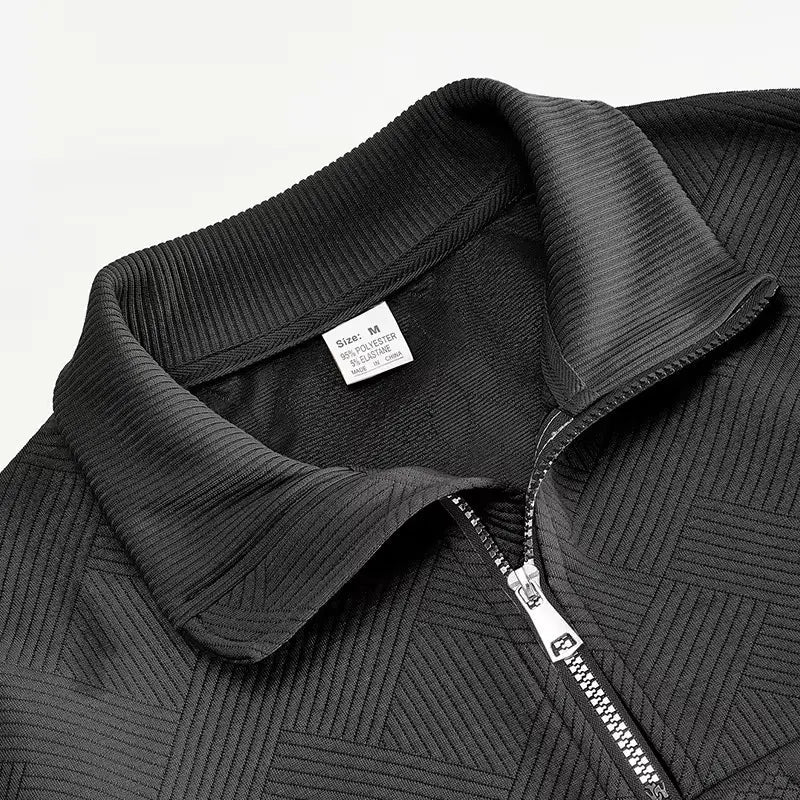 Henry Essential Zip Collar Sweater - Alder & Voss