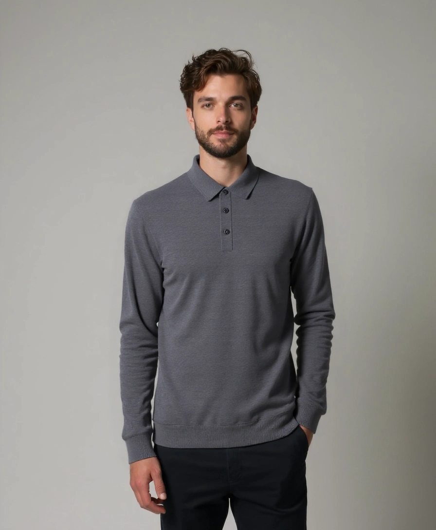 Polo Neck Sweater by Alder & Voss