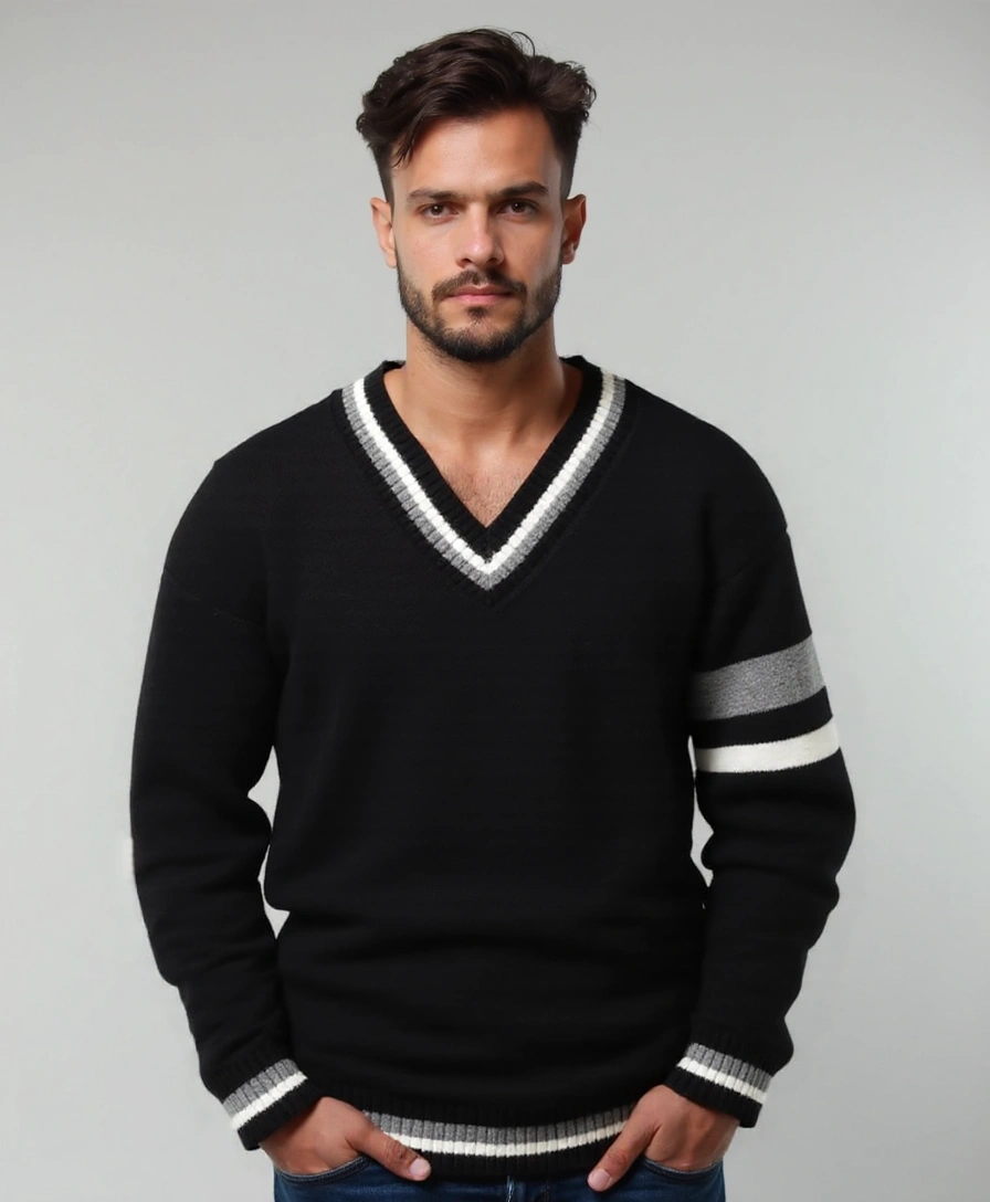 V-Neck Sweater - Alder & Voss