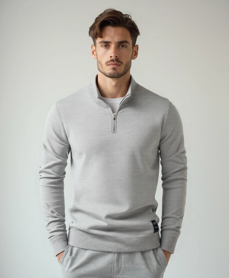 Half-Zip Sweater - Alder & Voss