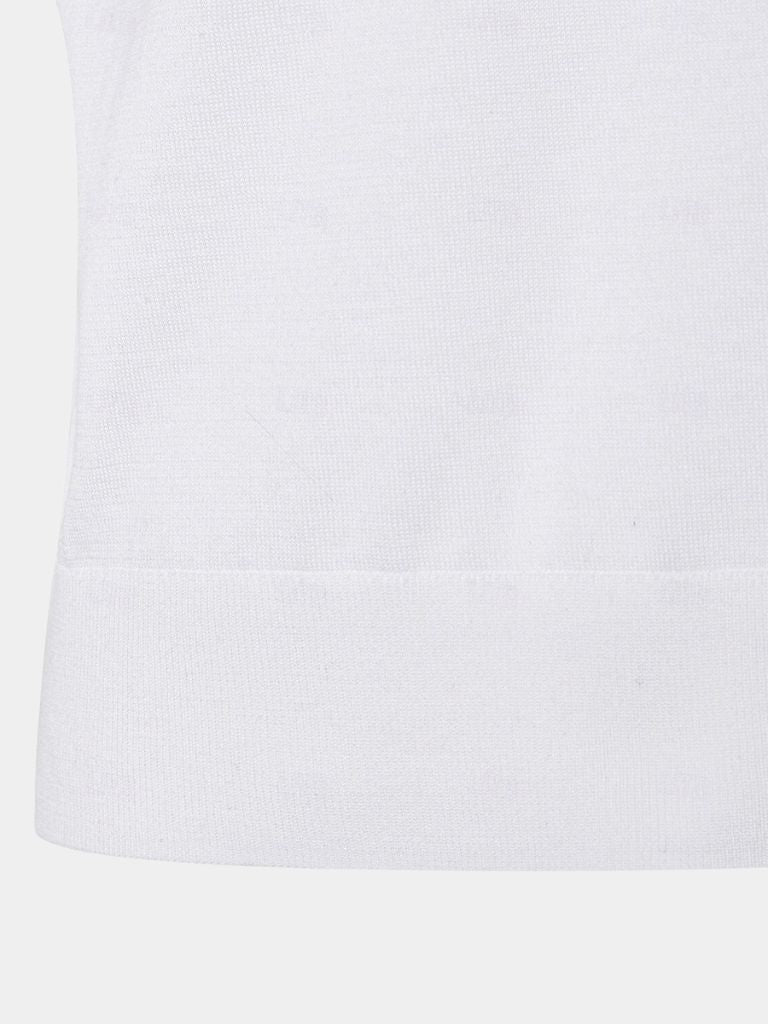 Ivory Elite Long Sleeve Polo – Alder & Voss