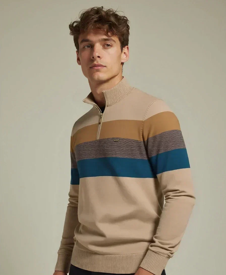 Minimalist Beanie with High Collar - Alder & Voss