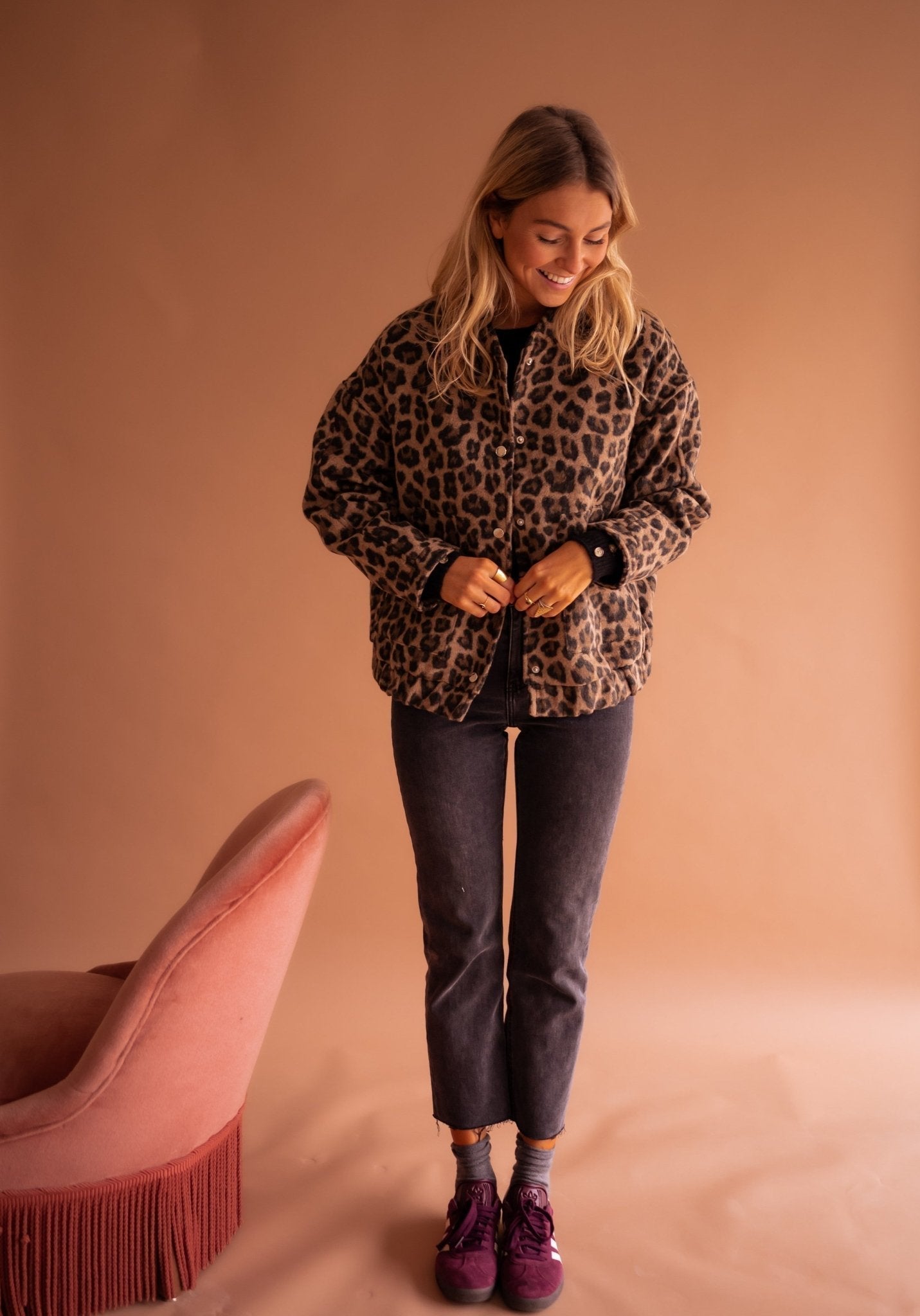 Natalie™ | Trendy Leopard Jacket