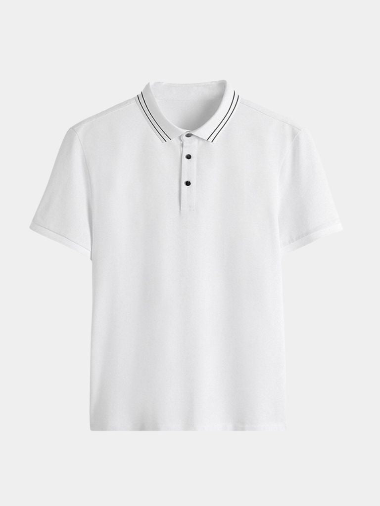Polo with Obsidian Trim – Alder & Voss