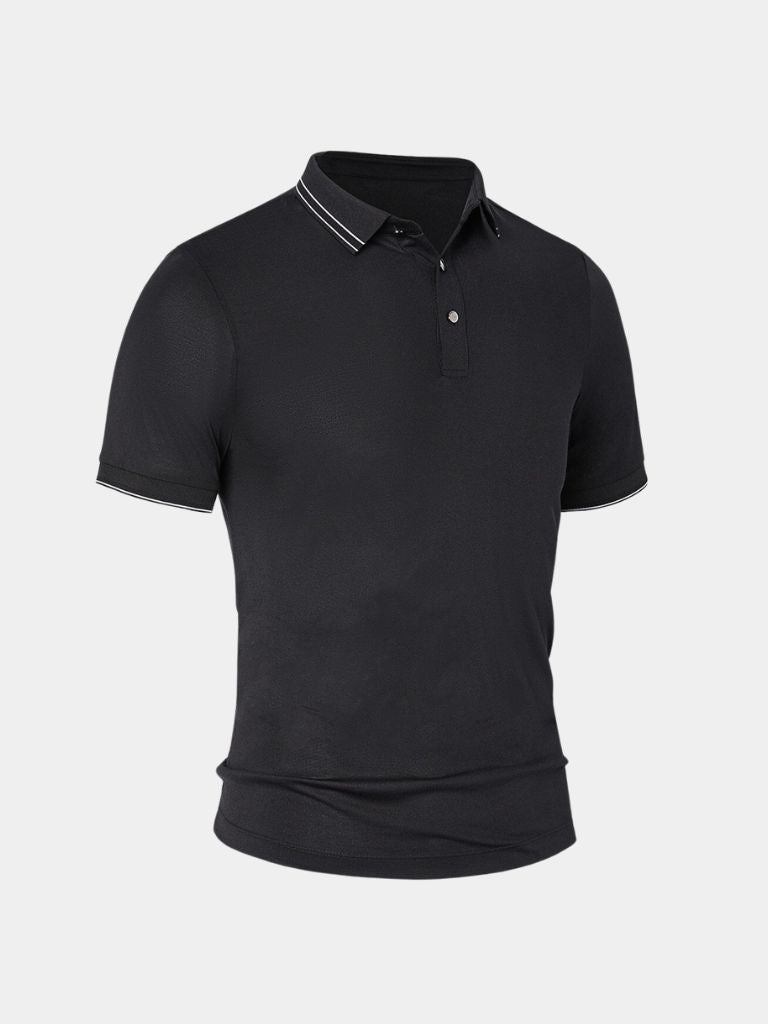 Polo with Obsidian Trim – Alder & Voss