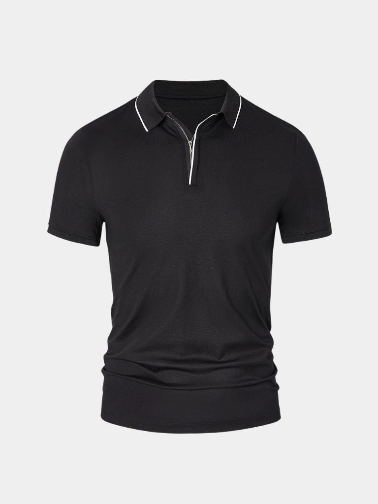 Midnight Oxford Polo - Alder & Voss