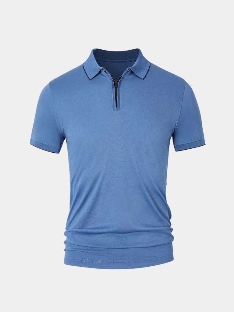 Quarter Zip Polo by Régis – Alder & Voss