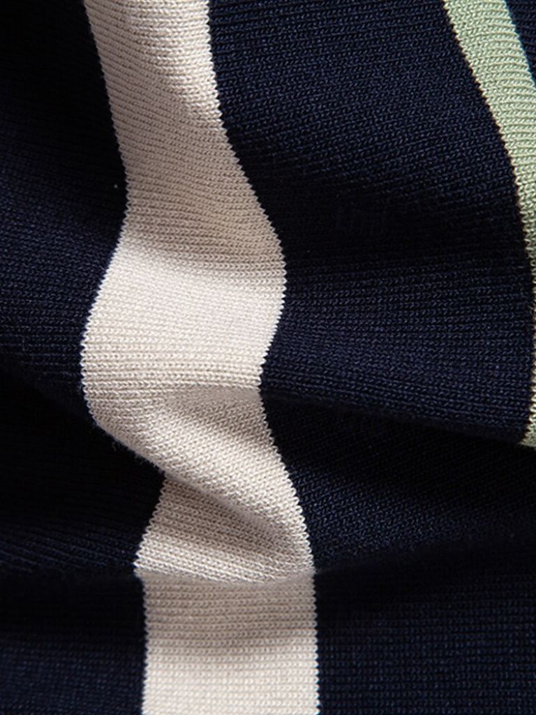 Retro Striped Polo – Alder & Voss