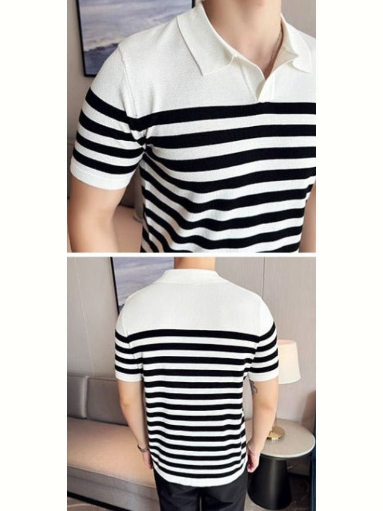 Nautical Riviera Polo - Alder & Voss