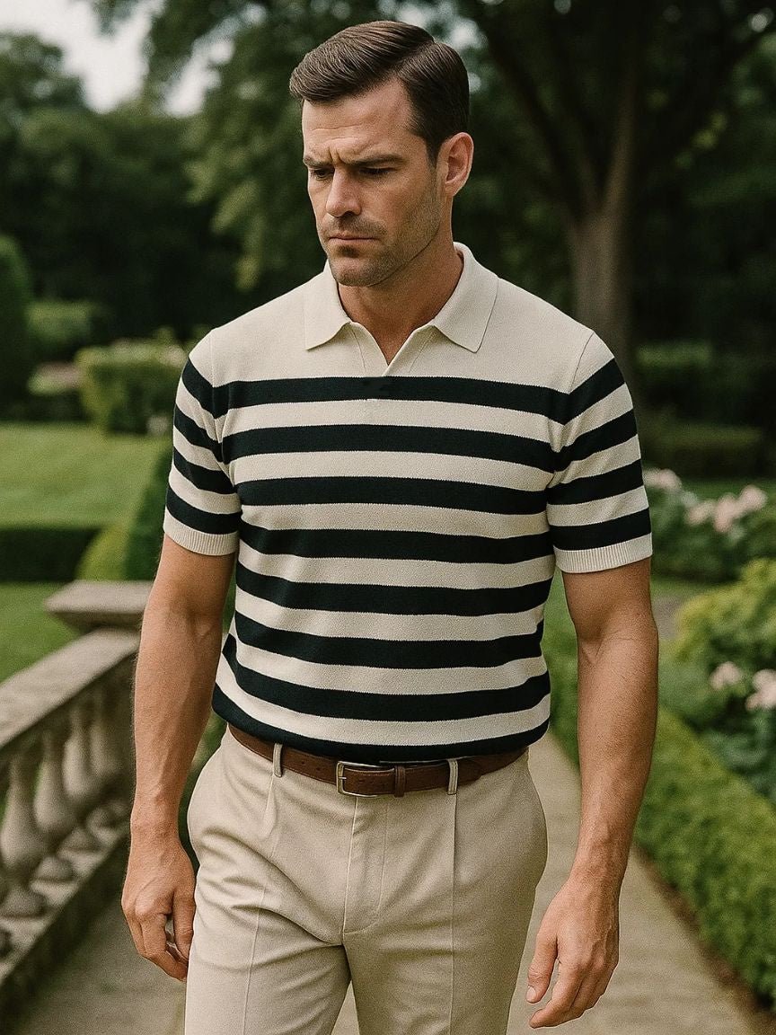 Nautical Riviera Polo - Alder & Voss