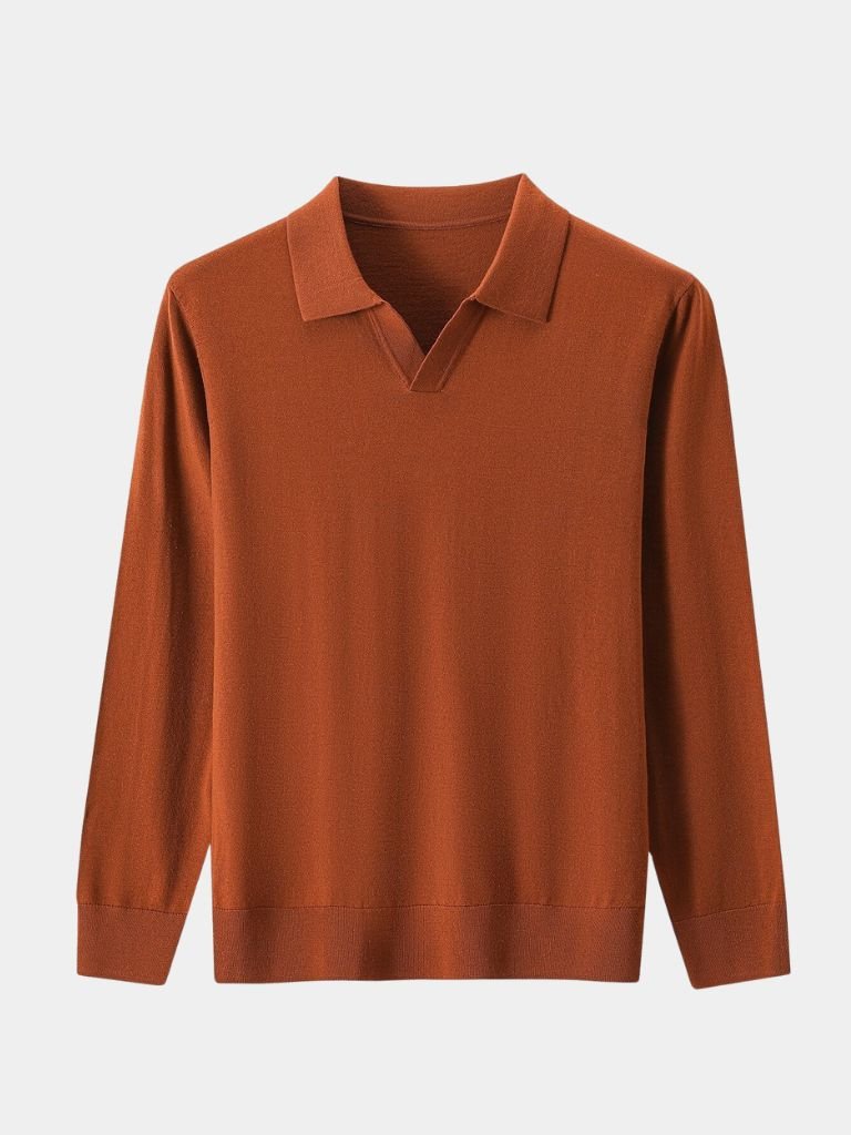 Royal Comfort Long Sleeve Polo - Alder & Voss