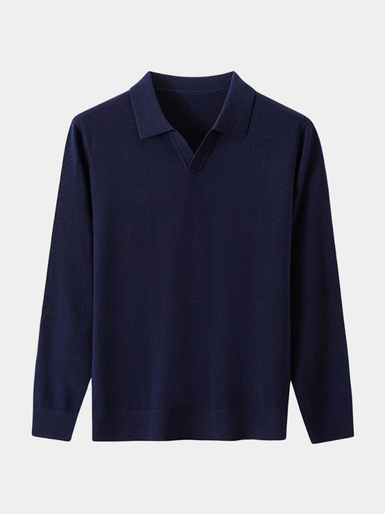 Royal Comfort Long Sleeve Polo - Alder & Voss
