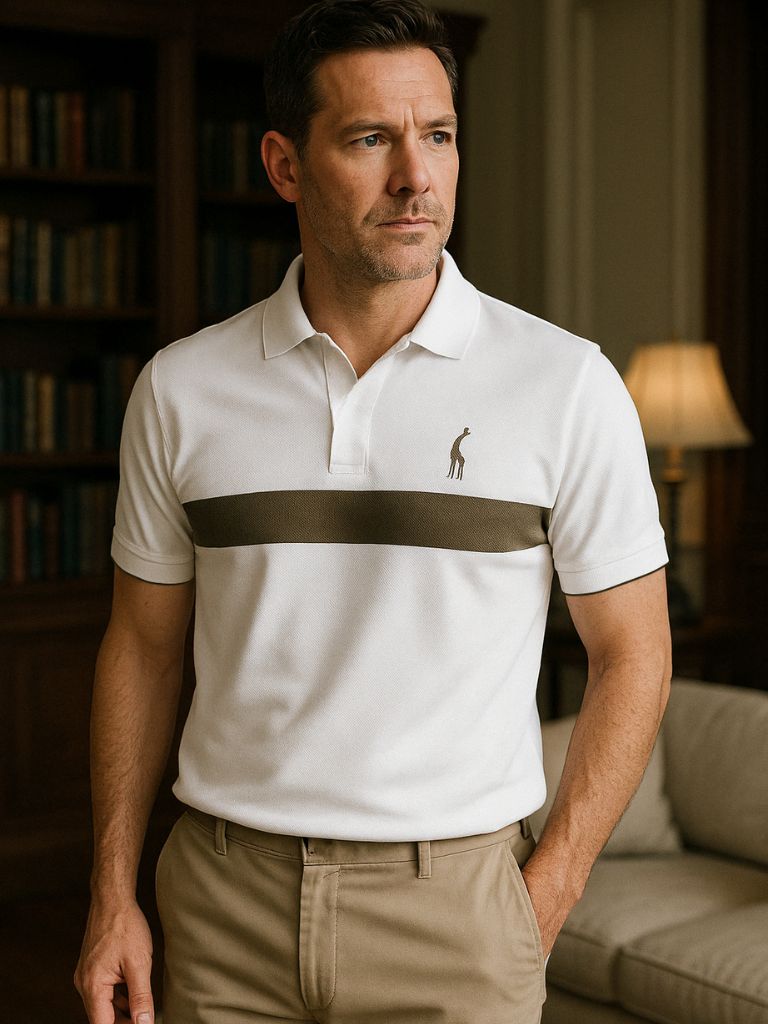 Savanna Striped Polo – Alder & Voss
