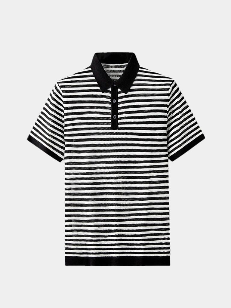 Classic Striped Polo - Alder & Voss