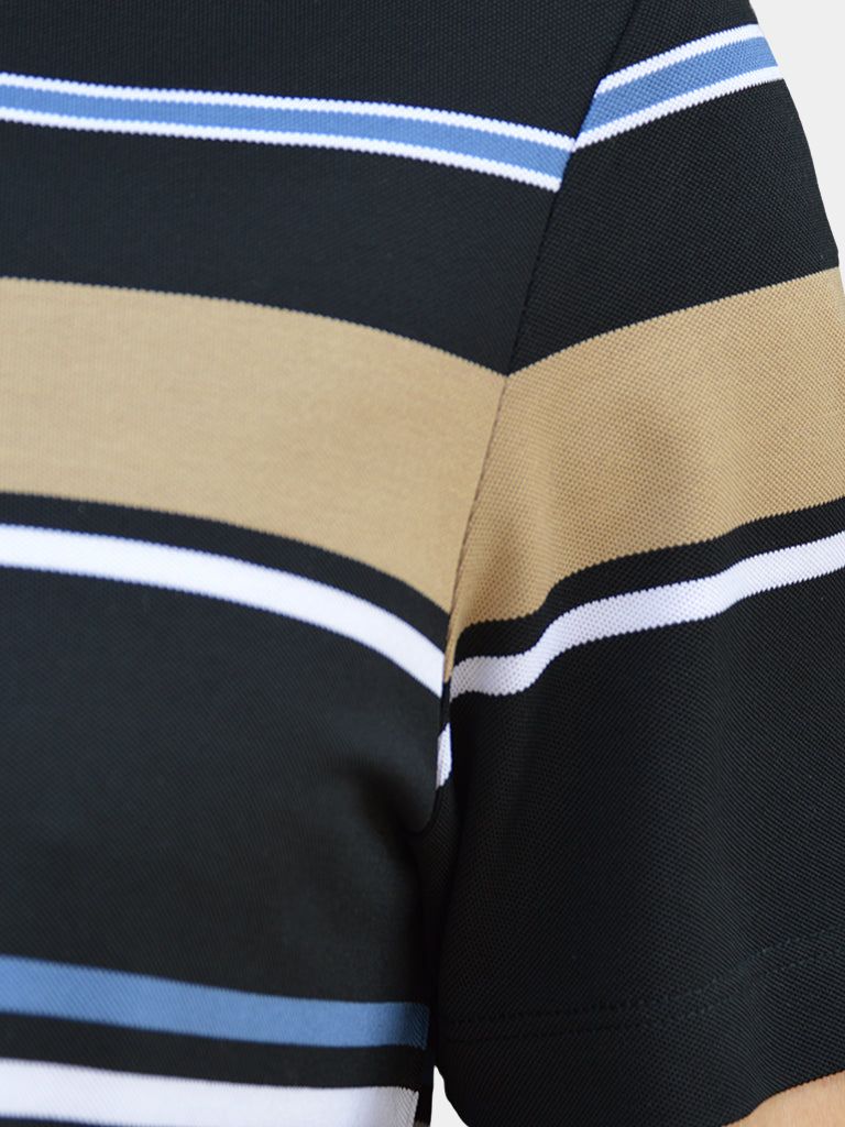 Sunset Striped Polo – Alder & Voss