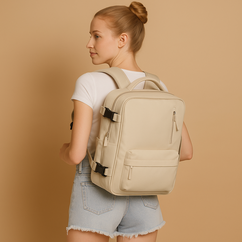 TSA-approved travel backpack | Sophie