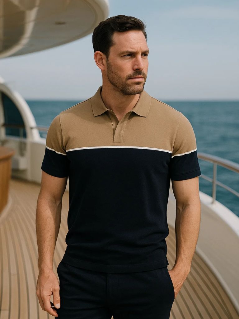 Tanned Velvet Polo – Alder & Voss